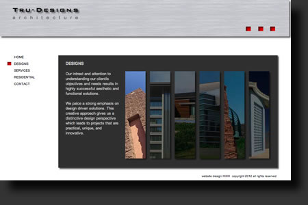 Tru-Designs website design - web image 3 - by Sedona AZ Website Design Company IIIXIII