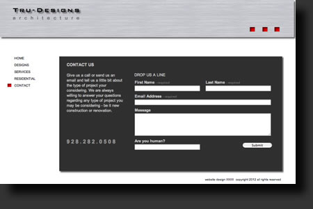 Tru-Designs website design - web image 6 - by Sedona AZ Website Design Company IIIXIII